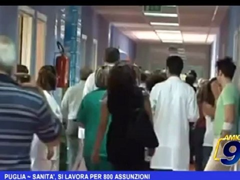 Puglia | Sanità, si lavora per 800 assunzioni