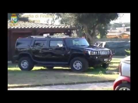 Roma - Guardia di Finanza, sequestro beni ndrangheta (05.08.12)
