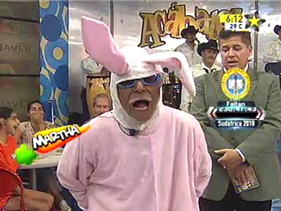 Martha se cae