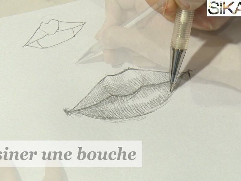 Comment dessiner une bouche  ? - HD
