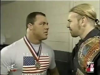 Funny Kurt Angle Segments at Raw 2002