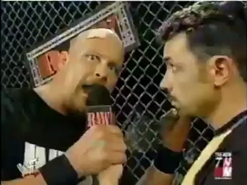 Stone Cold and Michael Cole Epic Segment at Raw 2002