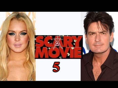 Hollywood Hot - Lindsay Lohan and Charlie Sheen team up for Scary Movie 5!