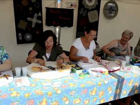 Reyssouze. Fête artisanale. Août 2012.