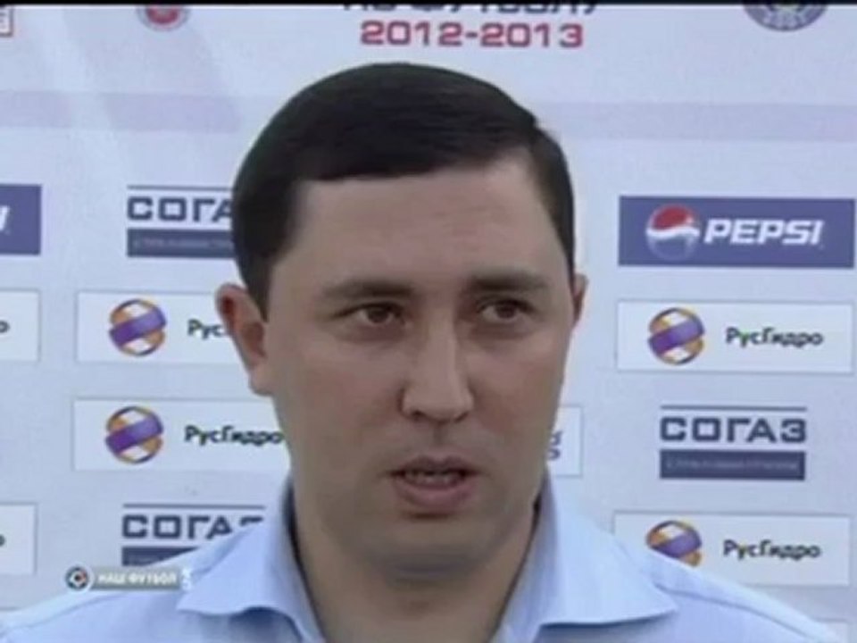 Газзаев после матча Алания-Терек