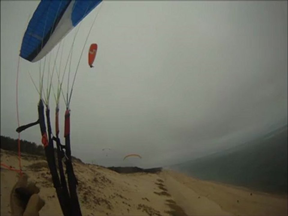 parapente  a la dune du pyla (suite)