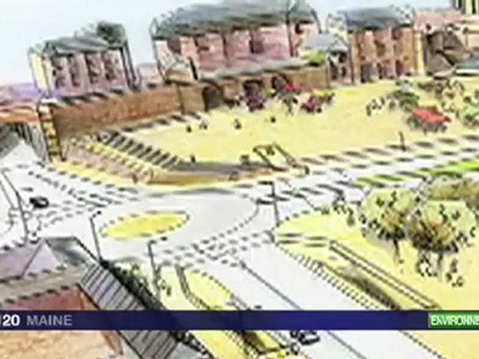 Polémique autour de l'abattage des arbres de la place du Jet d'eau au Mans