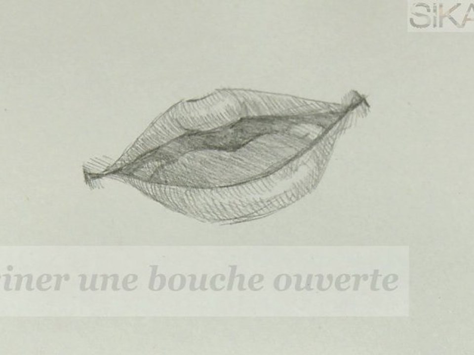 Comment dessiner une bouche ouverte ? - HD