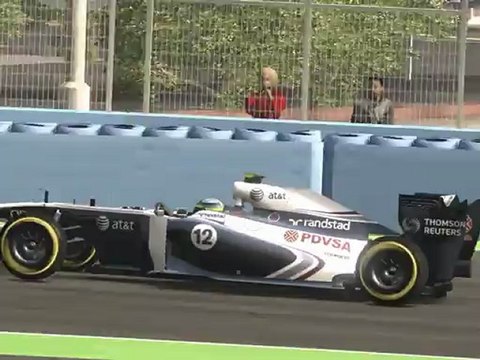 F1 2011 - GP d'Europe - Kier (moi) vs Webber
