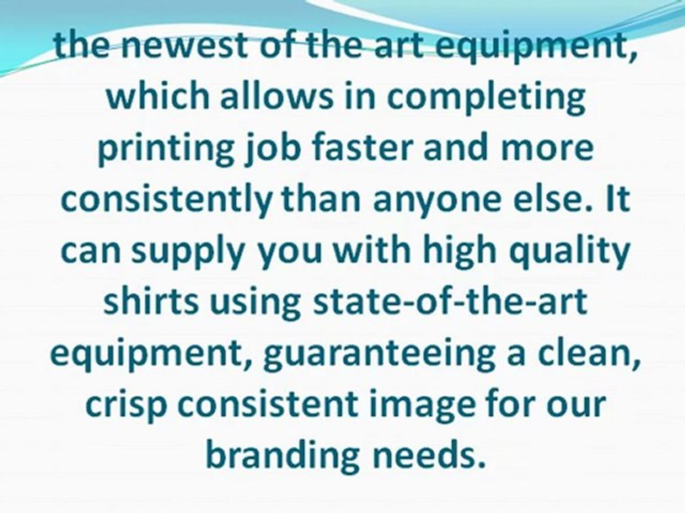 Now you will get Superior Screen Printing Services