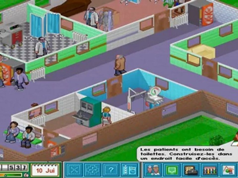 Theme Hospital , 2 ) A la recherche de Pepettes !