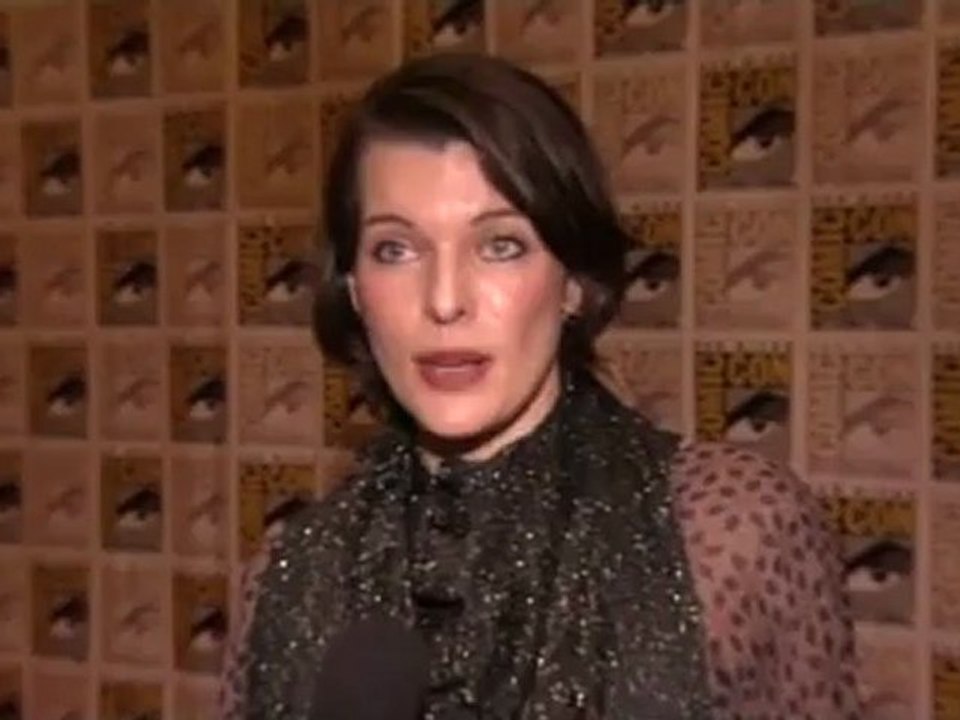 San Diego Comic Con - Milla Jovovich - Festival San Diego Comic Con - Milla Jovovich (Anglais)