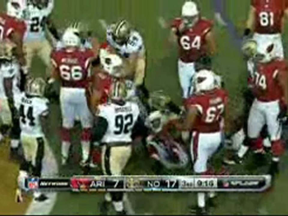 เอ็นเอฟแอล 2012-13 - Hall of Fame - ARI v NO (HT-Q3) - 2012-08-06