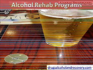 drugs alcohol and recovery