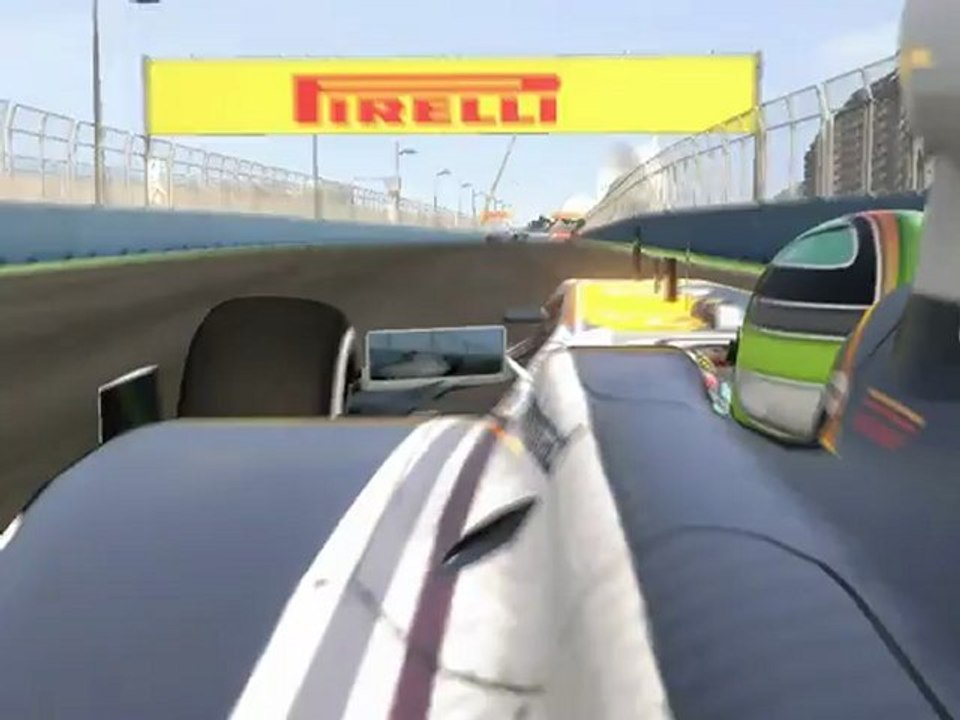 F1 2011 - GP d'Europe - Kier vs Schumacher (4) + erreur Alonso