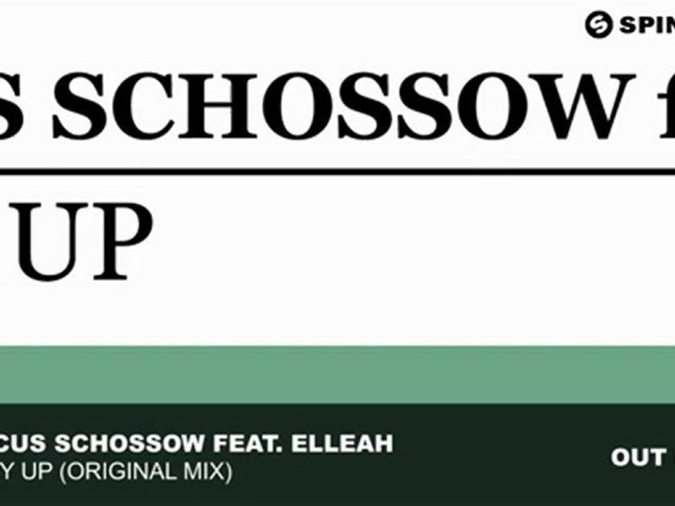 Marcus Schossow feat. Elleah - Hurry Up (Original Mix)