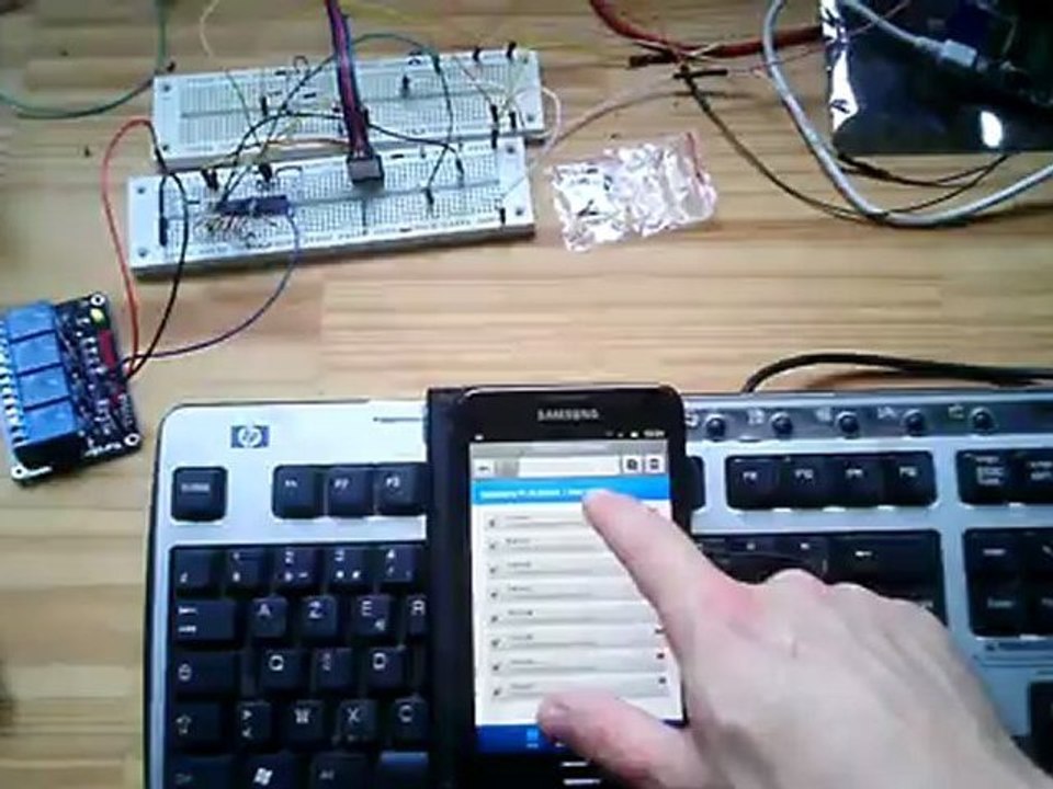 Raspberry Pi - IO Board - Android remote control