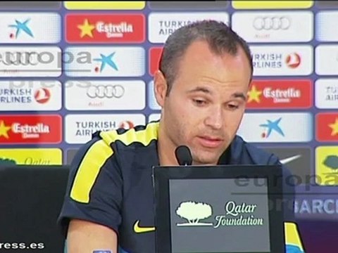 Iniesta: Tenemos el aliciente de ganar al Madrid