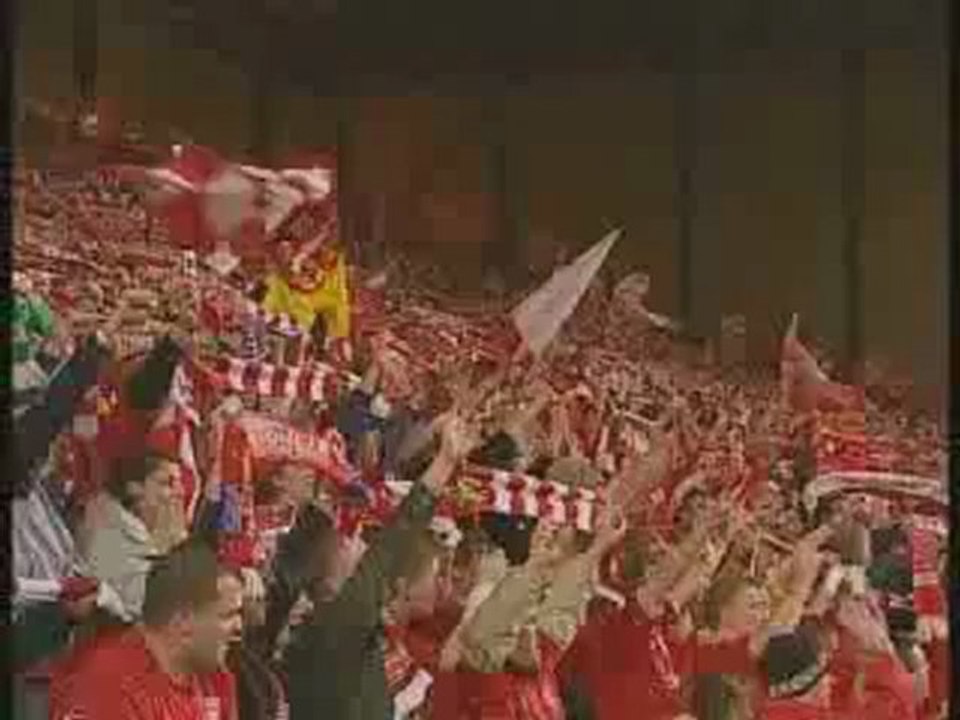 YNWA champions league semi final vs Chelsea 2005