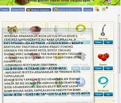 FACEBOOK BİZİM ÇİFTLİK OYUN HİLESİ-2 - oyunlariciftlik.com