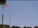 Syria فري برس  دير الزور تحليق للطيران الحربي في سماء المدينة 5 8 2012