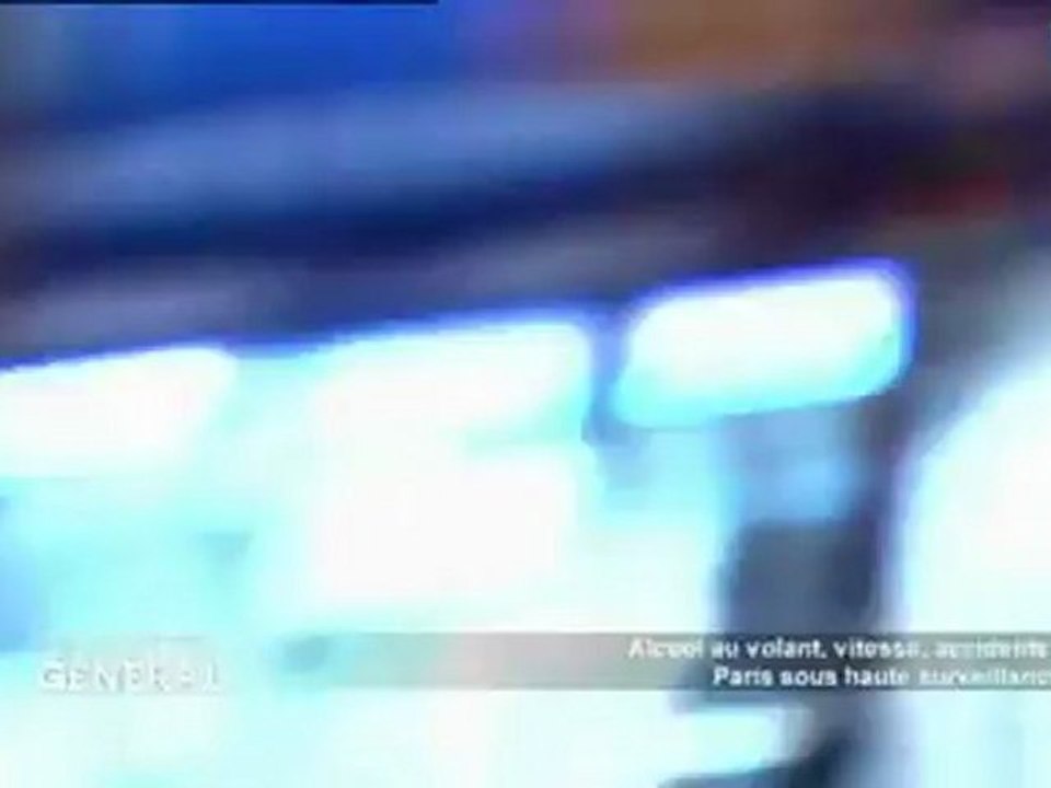 Quartier Général:  Accident, alcool, vitesse. Les rues de Paris sous haute surveillance. P1/2