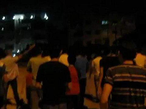 Syria فري برس حلب حي الزهراء جامع فاطمة صباحية راائعة وأجمل الهتافات 7 8 2012 ج3