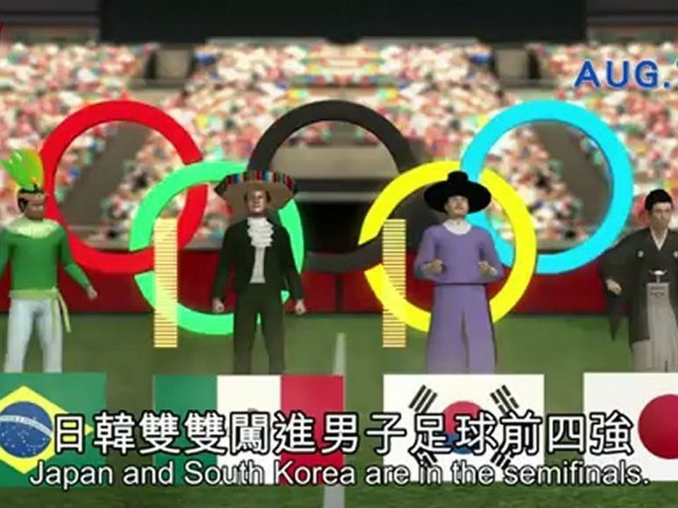 Japan vs Korea soccer may be London Olympics 2012 highlight
