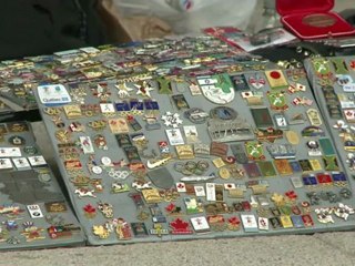 Los pins olímpicos en Londres