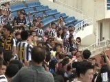 Ultras cinesi agli allenamenti della Juventus