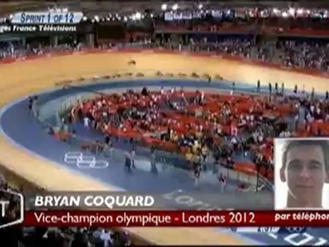 JO 2012 : Bryan Coquard sur le podium olympique (Vendée)
