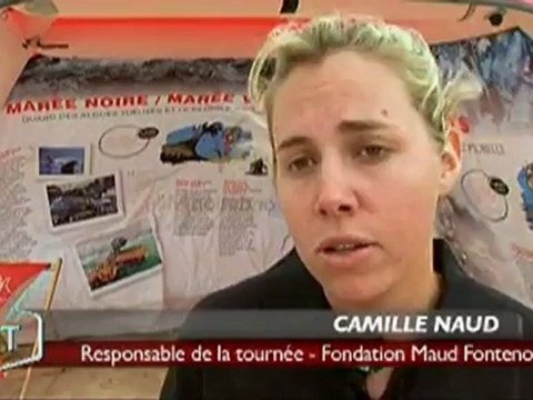 Tournée des plages de la Fondation Maud Fontenoy en Vendée