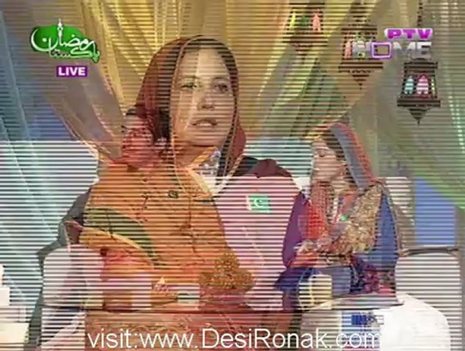 Pakistan Ramzan - ( Iftar Transmission) - 7th August 2012 18th Ramza Part 5