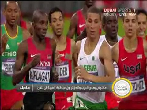 Médaille d'or pour l'Algérie Toufik makhloufi