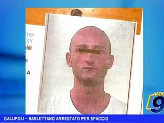 Gallipoli | Barlettano arrestato per spaccio