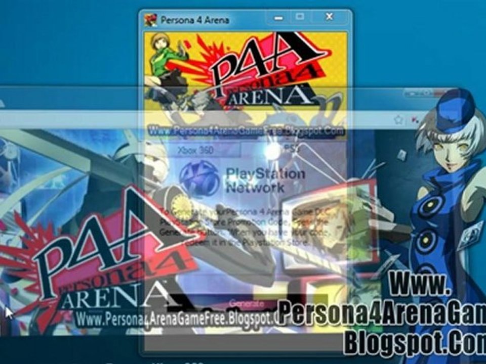 Persona 4 Arena Game Free Download - Xbox 360 / PS3