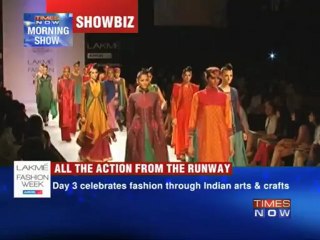 Lakme Fashion Week Day 3: Celebrating India