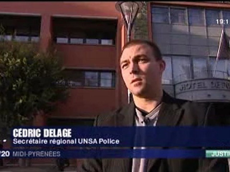 UNSA Police 29 Novembre 2011 affaire PLAINTES TARBES intervention Cédric DELAGE
