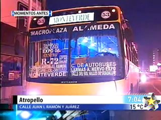 Camión atropella a mujer (Fuertes Imagenes)