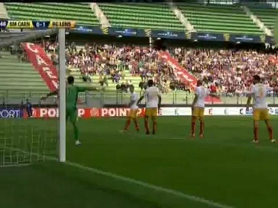 Coupe de la Ligue : Lens éliminé (2-1 à Caen)