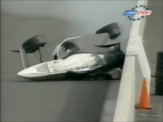 CART Montegi 1998 Massive crash Rahal