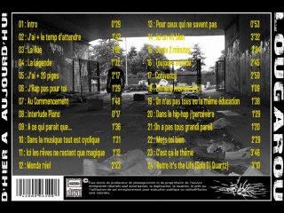 Lougarou Mc's  10 ( Dans la musique tout est cyclique  )  Mix-tape d'Hier à Aujourdhui