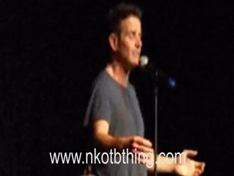 Joe McIntyre performing LOVE at the NKOTB Cruise 2012