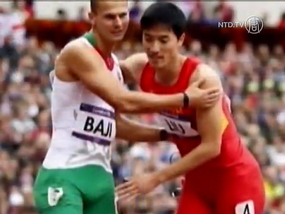 Liu Xiang Falls Out of Race