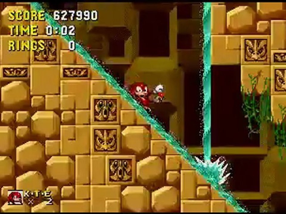 Knuckles in Sonic the Hedgehog Genesis in 14 45
