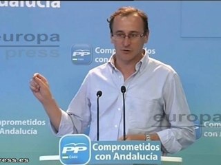 Alonso:"Rubalcaba tiene que poner orden con Griñán"