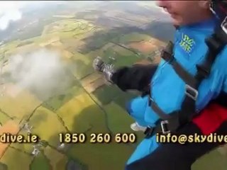 Sam Brennan Parachute Jump Teen-Line Ireland