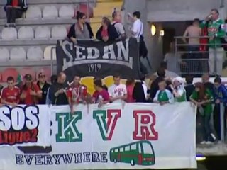 Des incidents entre supporters sedanais et forces de l'ordre