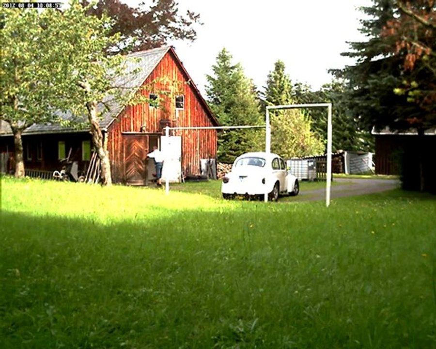 Dumbo Ausfahren zum Rennen nach Großenhain