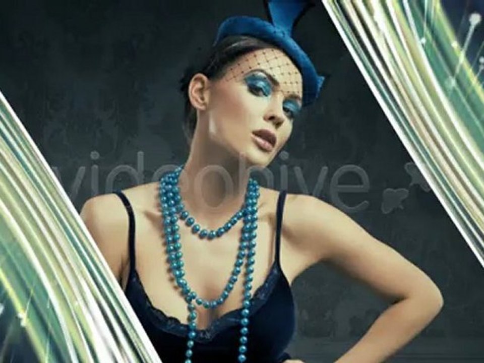 Space Streaks Overlay Set - Loopable Background